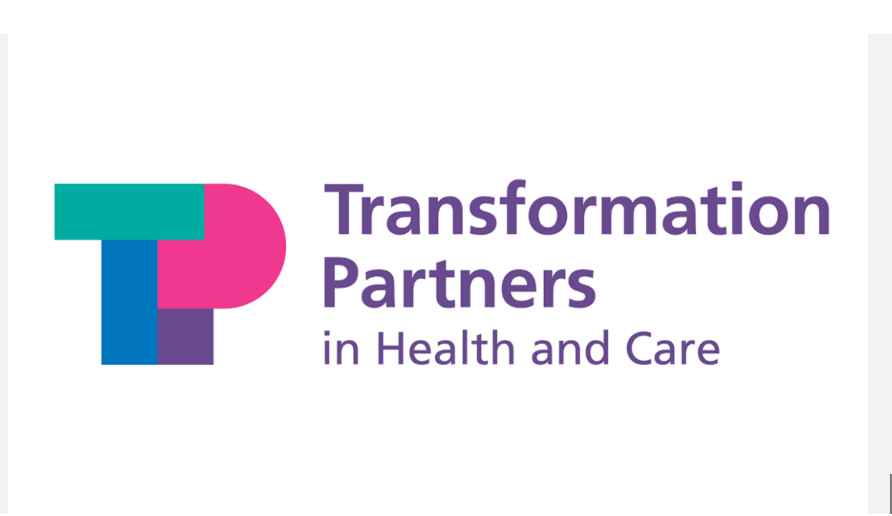Transformation partners in health and care logo