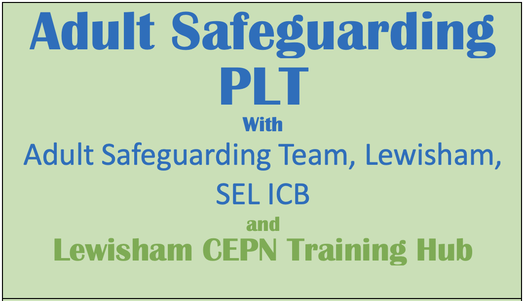 Adult Safeguarding PLT